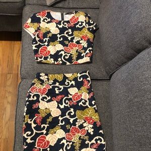 Zara two piece outfit! STUNNER!